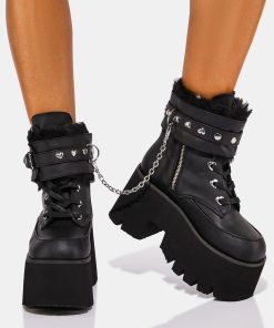 Ashes-57 Platform Ankle Boots