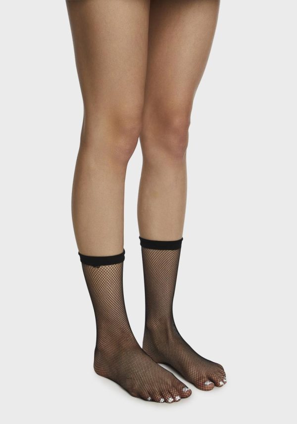Kick Da Bucket Fishnet Socks