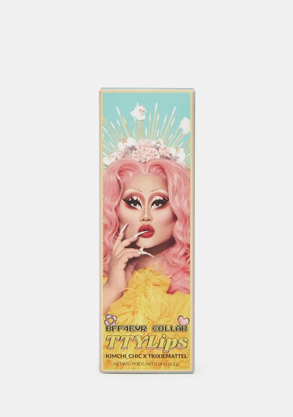 BFF4EVR KimChi x Trixie 01 Red Fantasy TTYLIPS Liquid Lipstick