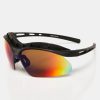 Iridescent Mirror Shield Sunglasses