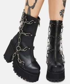 Assault-66 Platform Ankle Boots