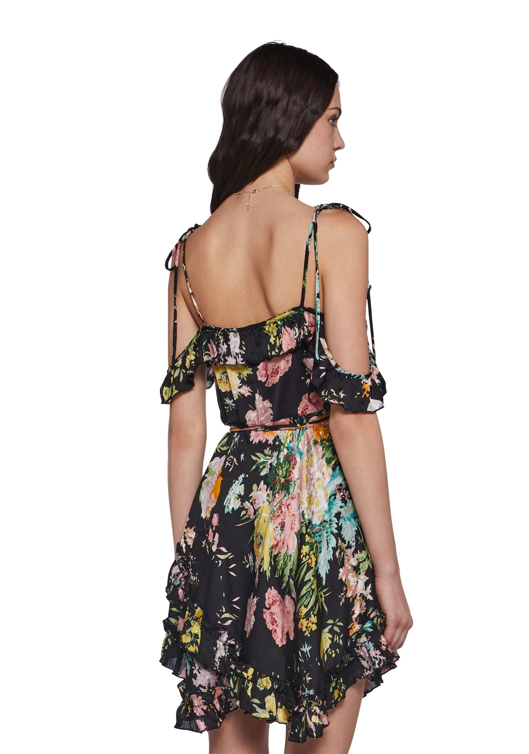 Wildflower Dreams Wrap Dress ?C Floral - Image 4