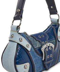 Alternative view of Savage Ways Denim Shoulder Bag