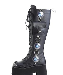 Alternative view of Blaze-202 Platform LED Light-Up Knee High Boots