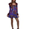 Floral Satin Slip Dress