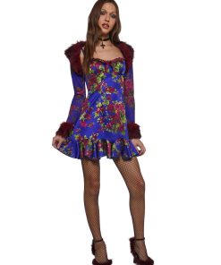 Alternative view of Floral Satin Slip Dress