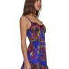 Floral Satin Slip Dress