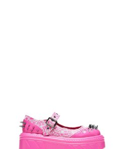Candyfloss Demon Spiked Stomper Mary Janes