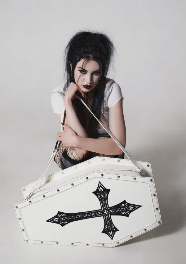 Dead Weight Coffin Weekender ?C White