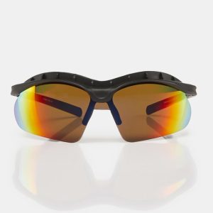 Iridescent Mirror Shield Sunglasses
