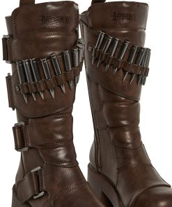 Alternative view of Warp Bullet Combat Boots - Brown