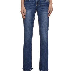 30" Mid Rise Denim Boot Jeans