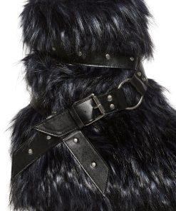 Alternative view of Low Wild Instincts Faux Fur Boots - Blue
