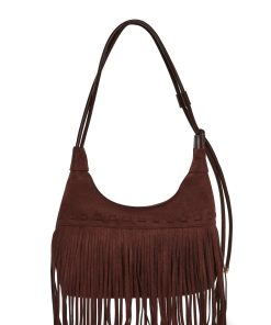 Uptown Trend Shoulder Bag - Brown