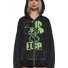 Glow In The Dark Juggla Washed Hoodie