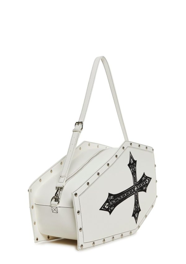 Dead Weight Coffin Weekender ?C White
