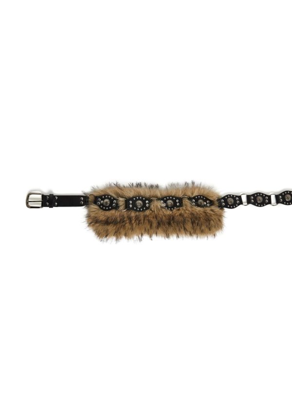 No Shade Studded Buckle Belt