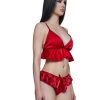 Flutter Bunny 2-Piece Lounge Set -Red
