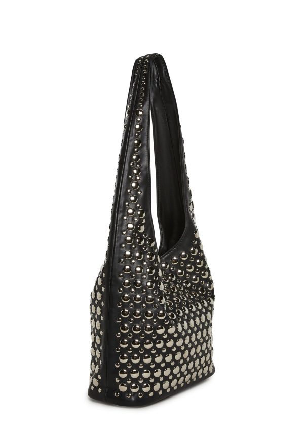 Mirror Images Tote Bag -Black