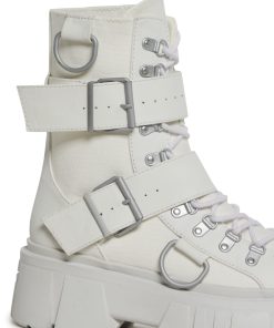 Alternative view of Low Traitor Boots - White
