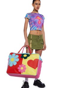 Alternative view of Free Luv Nation Colorblock Giant Weekender