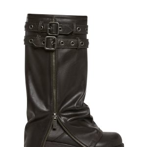 Warp Knee High Pant Boots ?C Brown