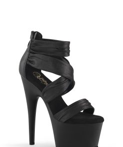 Adore-720 Platform Ankle Strap Sandals-Black