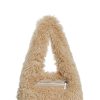 Cutie Heart Faux Fur Shoulder Bag
