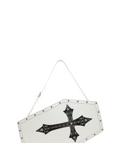 Dead Weight Coffin Weekender - White