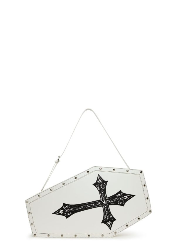 Dead Weight Coffin Weekender ?C White