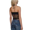 Fishnet Halter Top