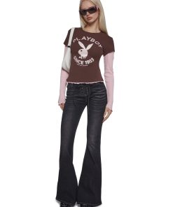 Alternative view of Bunny Twofer Long Sleeve Tee