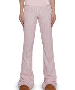 Cable Knit Yoga Pants