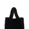 Cutie Pie Faux Fur Bag ?C Black