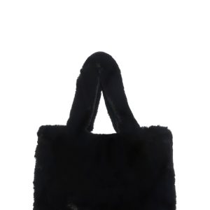 Cutie Pie Faux Fur Bag ?C Black