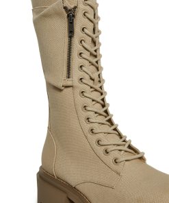 Alternative view of Desert Pocket Combat Boot - Sand