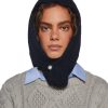 Fall Vibing Knit Hood ?C Black