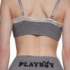 Comfy Bunny 2-Piece Cropped Cami Set -Gray