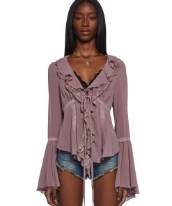 Alchemy Sparks Blouse - Brown