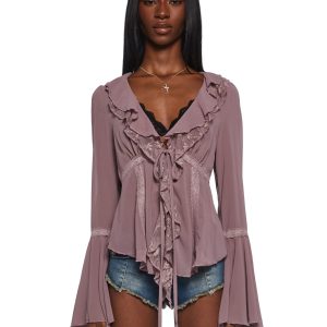 Alchemy Sparks Blouse ?C Brown