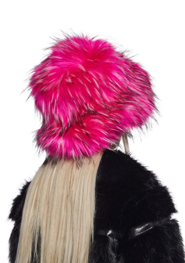 Flirty Fuzzy Bucket Hat ?C Pink