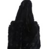 Cutie Pie Faux Fur Bag ?C Black