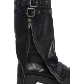 Alternative view of Warp Knee High Pant Boots - Black