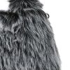 Arctic Noir Faux Fur Bag And Hat Set