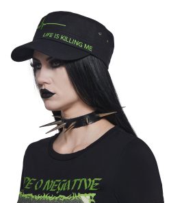 Alternative view of Life Is Killing Me Military Rip Stop Cap