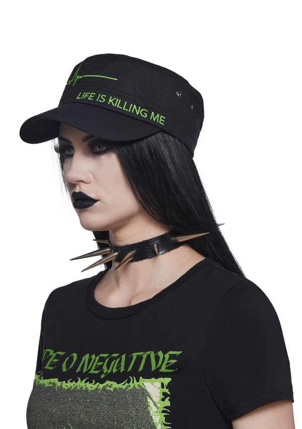 Life Is Killing Me Military Rip Stop Cap