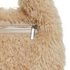 Cutie Heart Faux Fur Shoulder Bag