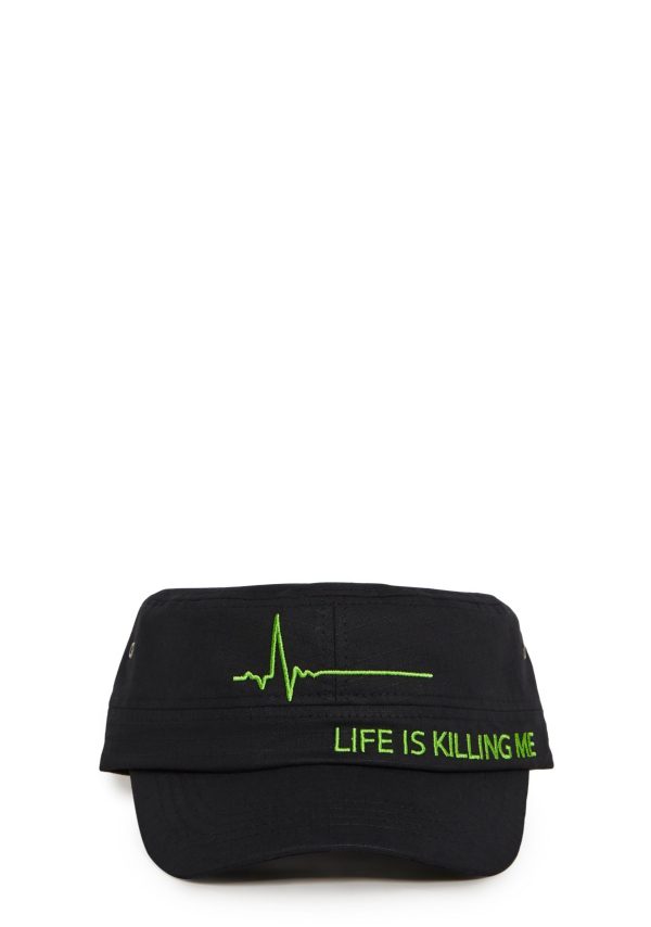Life Is Killing Me Military Rip Stop Cap