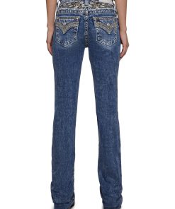 Alternative view of 34" Mid Rise Denim Jeans