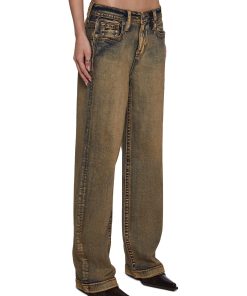 Alternative view of 30" High Rise Slim Wide Jeans
